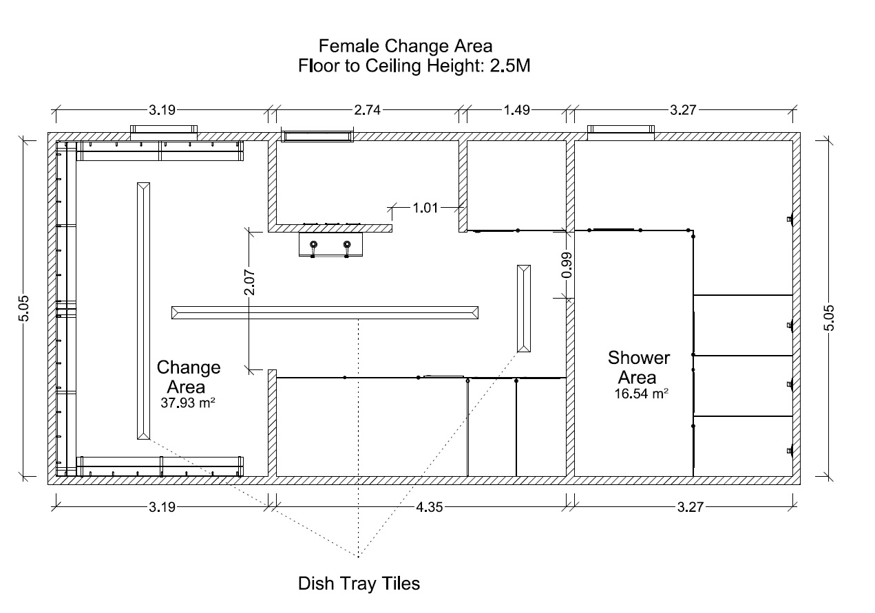 Refurbishment of a Female Change Area