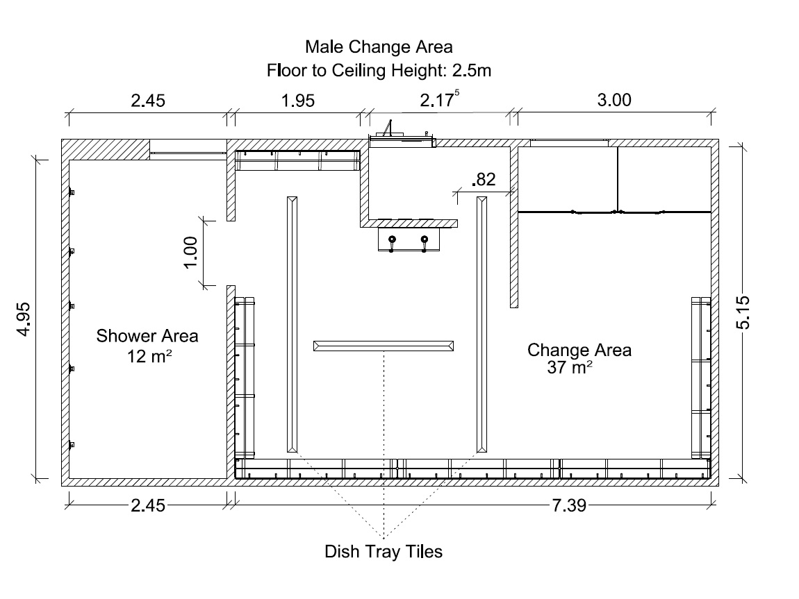 Refurbishment of a Male Change Area